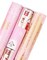 Christmas Wrapping Paper Roll - Mini Roll - 3 Rolls - 17 Inch X 120 Inch Per Roll - Pink and Gold House, Christmas tree, Snowflake Holiday Collection with Metallic Foil Shine